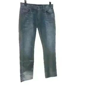 GUESS JEANS, BLUE/BLACK, SIZE: 33/32, NWOT/NEVER WORN